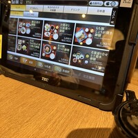 日本料理 ざぜん - タブレット式が増えてきましたね