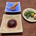 Chuukashibousai Hasunohana - 前菜3種♡
