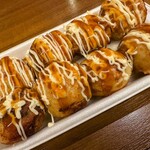 Abeno Takoyaki Yamachan - ソースマヨ。800円（税込）。