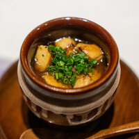 隠れ家鉄板おぶ - フォアグラの茶碗蒸し