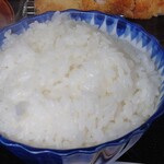 とんかつ専門店 あげもん - 白飯アップ