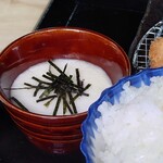 とんかつ専門店 あげもん - とろろ芋アップ