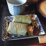 天川茶寮 柿千 - 柿の葉すし