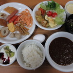 アルファ-ガーデン - バイキング朝食①