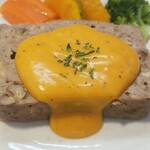 キッチン ブルー グローブ - 黒胡椒とチーズのソースは、気持ち固め