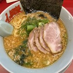 ラーメン 山岡家 - 特製みそチャーシュー　背脂変更