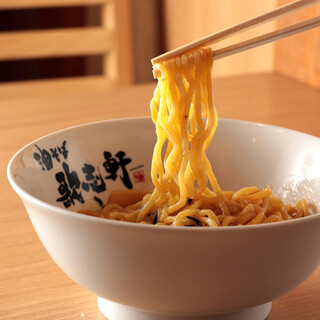 Homemade noodles x secret sauce x secret blended oil