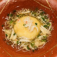 鮨 権左衛門 - ウナギ団子にカニのあんかけ