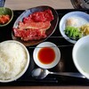 Yakiniku Ya Kazu - ミックス定食（カルビ、ハラミ、ロース）（¥1,390）