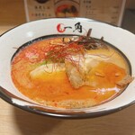 SHRIMP RAMEN ICCAC - 海老辛味噌