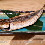 むろあじの焼き魚