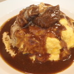 ガスト - オムライスビーフシチューソース