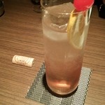 銀座 海老料理&和牛レストラン マダムシュリンプ東京 - シンガポールスリング