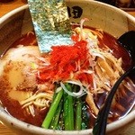 麺処 田ぶし - 横浜店オリジナル「辛田ぶしらーめん」