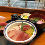 Sakanaya Nobukiyo - 海鮮丼と小うどんのセット