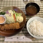 瓢亭  - 棒カツ定食ご飯大盛