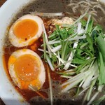 中華dining天鳳 - 黒ごま担々麺　味玉