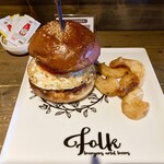 folk burgers&beers - フォーキースモーキーエッグチーズ