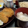 更科伊豆高原 - 鯵フライセット 1000円。