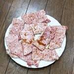 焼肉 済州 - カルビ（1000円×2）