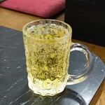 焼肉 済州 - ハイボール（400円×2）はしっかり濃い