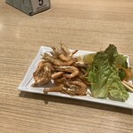 海鮮すし食堂 にほんのうみ - 赤車エビの唐揚げ