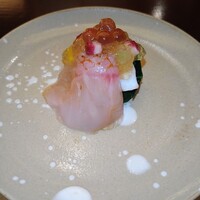 銀座 奥田 - キンキのお造り　最高のスタート！