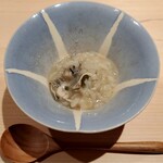 鮨仙八 - シャリ&牡蠣リゾット風