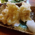 Sushi Izakaya Yadaizushi - 生姜の天ぷら。