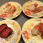 にぎりの徳兵衛 - いくら　ぼたん海老