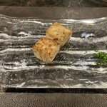 鉄板焼さざん - 中トロのソテー