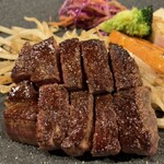 鉄板焼さざん - 牛フィレアップ