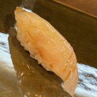 豊鮨 - 五島の白甘鯛。四日寝かせ