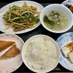 本格中華料理 福吉 - 日替わりランチ 「ピーマンと牛肉炒め」