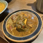 カレー デ ドコマデモ ベジン - スパイスどて焼き　(小)