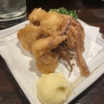 大衆酒場 こはく屋 - イカげそ揚げ