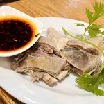 中国酒家 馨 - モンゴル風ラム肉骨付きゆで(辛味)