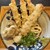 本町製麺所 ゆ - 料理写真:海老天うどん（冷）ちくわトッピング