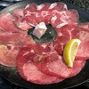 あみやき亭 - タン3種盛1080円