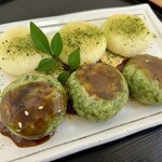 山中城案内所売店 - 料理写真:寒ざらし団子