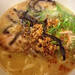 鹿児島ラーメン豚とろ - ４８０えん 豚とろラーメン(小)2013.11上旬