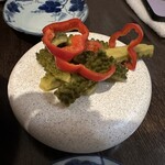 島のご馳走と〆の蕎麦。 餐仕 - 