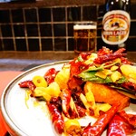 小菜一碟 -  ・フグの四川式唐揚げ 