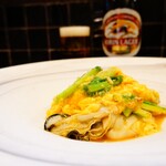 小菜一碟 - ・カキと菜花の卵炒め 