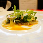 小菜一碟 - ・平目の椒麻カルパッチョ 