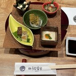 炭焼うな富士 - 先付５種