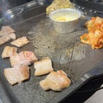 韓国料理 ベジテジや - センサムギョプサル