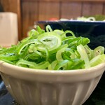 中華蕎麦 春馬 - 九条ねぎトッピング✨✨✨