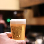 花いち - 最後は銀蔵さんと乾杯♪