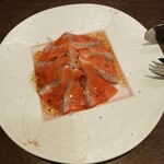 Zenseki Koshitsu Izakaya Shinobuya - ②鮮魚のカルパチョ